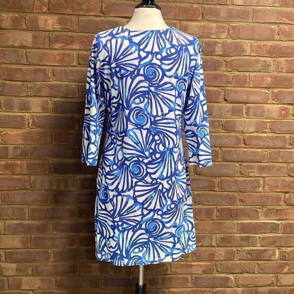 Barbara Gerwit by Tabitha Blue Quarter Sleeve Dress Size Large - Picture 5 of 8